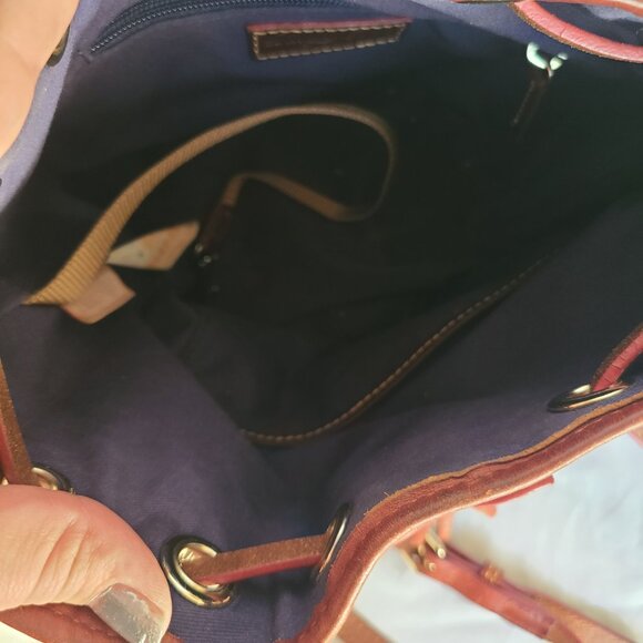 Atlanta Braves Kendall Crossbody Dooney and Bourke Bag MLB Purse Baseball - Picture 8 of 9